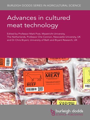 cover image of Advances in cultured meat technology